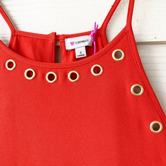 NWT Daniel Cremieux  Alice Candy Orange Dress Sz S - Picture 3 of 6